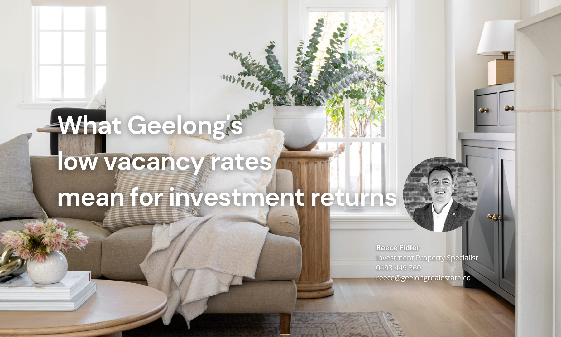 Geelong Property manager Reece Fidler shares insights on the Geelong Property Market
